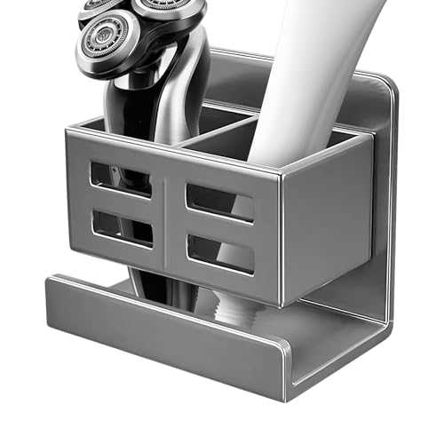 Duschwandablage: Starker selbstklebender Badezimmerhalter, schwebendes Aufbewahrungspaneel, wasserdicht, platzsparender Organizer für Badezimmer-Schminktisch von Generic