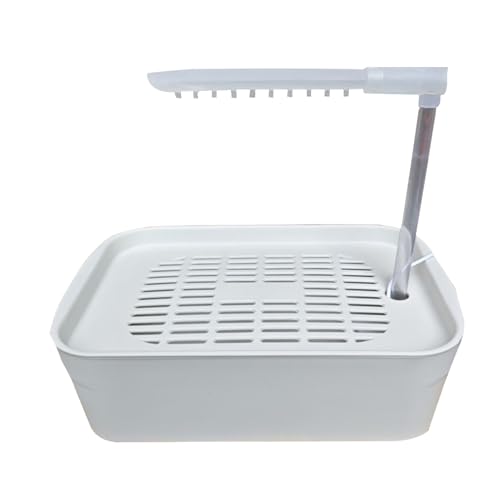 Duschwanne für Papageien – automatischer Sprühkopf für Vögel, Becken über USB | Integriertes Wasserkreislauf-Badwerkzeug mit buntem Spielzeug, Unterhaltungszubehör für Käfig von Generic