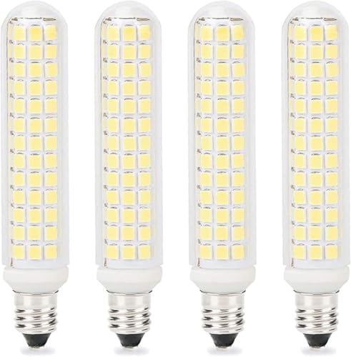 E11 Led-lampen, 13w Dimmbar (130w Haloge Equivalet) 134 Led-perlen 1300lm 2835smd Led-glühbirne Ac 220v Für Chadelier Lightig, 360° Strahl Agle, Cold White, 4 Pack von Generic