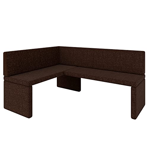 Eckbank Akiko Corner Bench - Eckbankgruppe für Ihrem Esszimmer, Küche modern, Sitzecke, Essecke. Perfekt für Küche, Büro und Rezeption. Solide und Starke Verarbeitung. (INARI 28, 128x168cm Links) von Generic