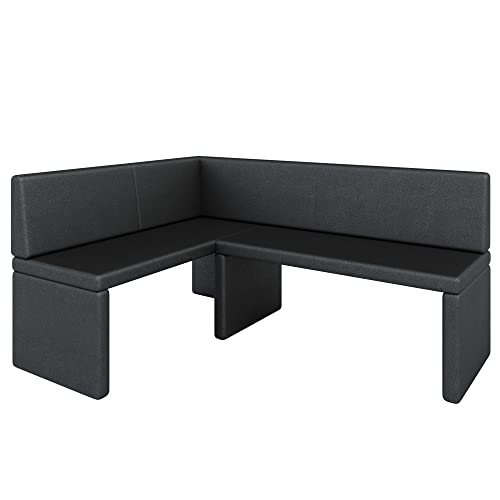 Eckbank Akiko Corner Bench - Eckbankgruppe für Ihrem Esszimmer, Küche modern, Sitzecke, Essecke. Perfekt für Küche, Büro und Rezeption. Solide und Starke Verarbeitung. (Soft 11, 142x196cm Links) von Generic