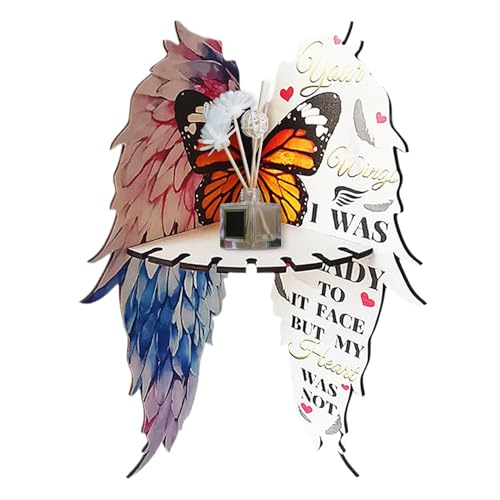 Eckregal für Pflanzen, Eckregal aus Holz, montiert, dekorativ, mit Eckflügeln – Organisation zu Hause, für Arbeitszimmer, Badezimmer, Badezimmer von Generic