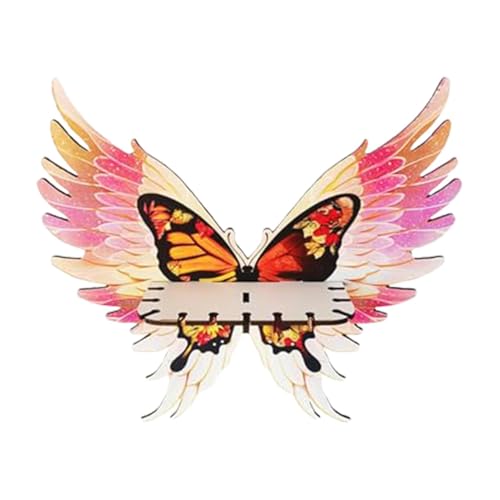 Eckregal von Trädinge Eckregal 'Flügel Schmetterling | Troe Angel Wing Display Stand Corner Eckregale, Glashalter Boho Home Deeks für Wohnzimmer, Schlafzimmer Eckregal von Trädinge Eckregal 'Flügel Schmetterling | Troe Angel Wing Display Stand Corner Eckregale, Glashalter Boho Home Deeks für Wohnzimmer, Schlafzimmer von Generic