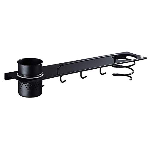 Edelstahl Bad Lagerregal mit Haken Wandmontage Haartrockner Rack Toilettenartikel Bad schwimmende Regale Dusche Veransta Edelstahl Bad Lagerregal mit Haken Wandmontage Haartrockner Rack Toilettenartikel Bad schwimmende Regale Dusche Veransta von Generic