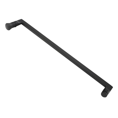 Edelstahl-Glastürgriff Duschtürgriff Loch Zu Loch/Ersatz-Zuggriff Mit Unterlegscheiben Türen Innen Und Außen Für Glas-Scheunen-Duschtüren/Black/Hole Distance -440Mm Edelstahl-Glastürgriff Duschtürgriff Loch Zu Loch/Ersatz-Zuggriff Mit Unterlegscheiben Türen Innen Und Außen Für Glas-Scheunen-Duschtüren/Black/Hole Distance -440Mm von Generic