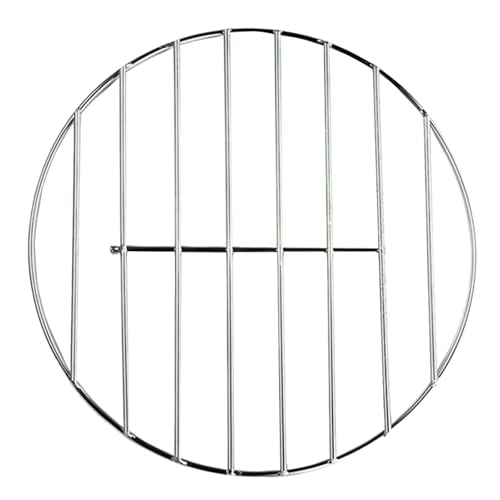 Edelstahl Grillrost für Feuerstelle - Holzkohlegrill Feuerrost | Rundes Drahtgitter zum Kochen | Edelstahl-Tablett Grillrost für Küche Braten Dämpfen Dampfgarer Gartenöfen Edelstahl Grillrost für Feuerstelle - Holzkohlegrill Feuerrost | Rundes Drahtgitter zum Kochen | Edelstahl-Tablett Grillrost für Küche Braten Dämpfen Dampfgarer Gartenöfen von Generic