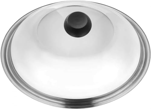 Edelstahl-Wok Multifunktionaler Koch-Wok-pfannendeckel Edelstahl-pfannendeckel Sichtbarer Ersetzter Deckel Zum Braten Von Wok-Topf Dome Wok-Abdeckung Edelstahl-kochgeschirr Edelstahl-Wok Multifunktionaler Koch-Wok-pfannendeckel Edelstahl-pfannendeckel Sichtbarer Ersetzter Deckel Zum Braten Von Wok-Topf Dome Wok-Abdeckung Edelstahl-kochgeschirr von Generic