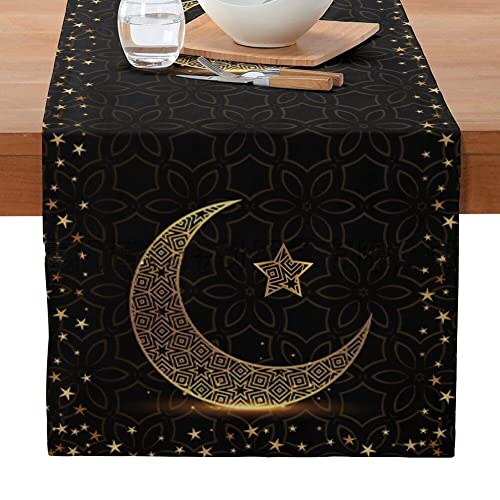 Eid Mubarak Tischdecke Rechtecktisch Cover Ramadan Picknicktisch Tuch Für Heimische Islamische Muslimische Party Vorräte von Generic