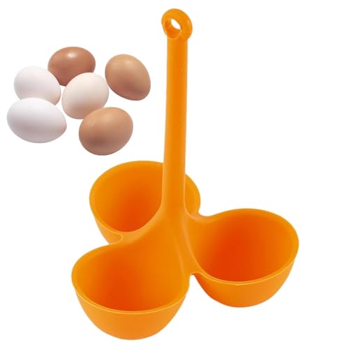 Eierbecher zum Servieren von Eiern – hitzebeständiger Eierhalter aus Silikon für hartgekochte Eier | Küchenhelfer 3 Gitter Eierhalter für kochende Eier und Pochieren Eierbecher zum Servieren von Eiern – hitzebeständiger Eierhalter aus Silikon für hartgekochte Eier | Küchenhelfer 3 Gitter Eierhalter für kochende Eier und Pochieren von Generic