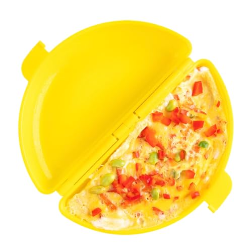 Eierkocher in der Mikrowelle - Pochera perfekte Eier in wenigen Minuten, gesundes und langlebiges Material | Ideal für Fast-Food-Liebhaber von Generic