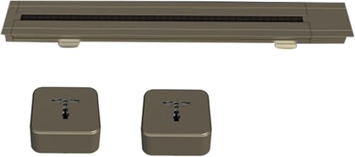 Eingebettete Schaltleiste, 9000 W Hochleistungs-Voice-smart-Track-Steckdose, Mit Multi-futiol-dreiloch-netzteil, Kooperierte Installation, Gold, 40cm Eingebettete Schaltleiste, 9000 W Hochleistungs-Voice-smart-Track-Steckdose, Mit Multi-futiol-dreiloch-netzteil, Kooperierte Installation, Gold, 40cm von Generic