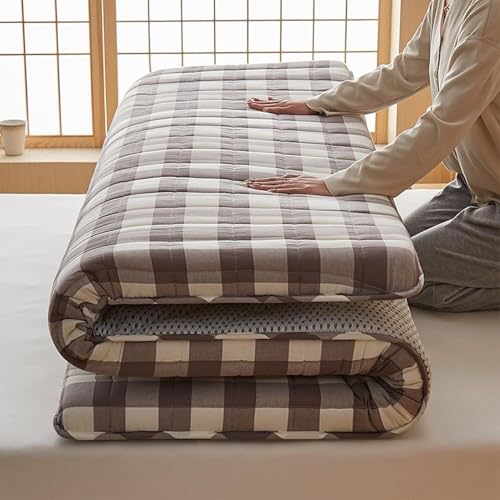Einzel-Doppelmatratze, Campingmatte in voller Größe, tragbare Schlafmatte für Studentenwohnheime, Faltbare Gästematte, Queen-Size-Matratze Einzel-Doppelmatratze, Campingmatte in voller Größe, tragbare Schlafmatte für Studentenwohnheime, Faltbare Gästematte, Queen-Size-Matratze von Generic