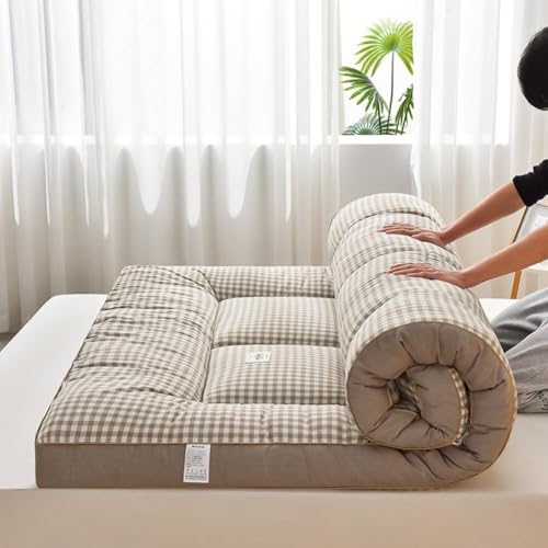 Einzelbett, Doppelbett, Queensize-Matratze, tragbare Schlafunterlage für Studentenwohnheime, Gästematratze in Mehreren Größen, Faltbare Campingmatte von Generic