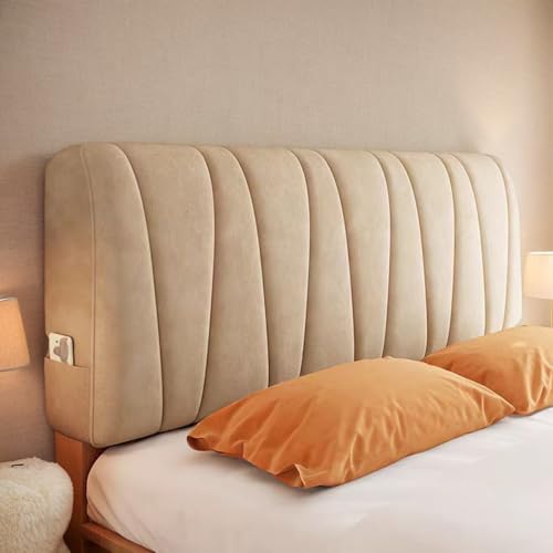 Einzelbett Kopfteil King Size Verdickt Staubdichter Kopfteilbezug Gepolstertes Kopfteil Kissen Kopfteilbezug Gepolsterter Schutzbezug Samt Waschbar,Braun,100cm Einzelbett Kopfteil King Size Verdickt Staubdichter Kopfteilbezug Gepolstertes Kopfteil Kissen Kopfteilbezug Gepolsterter Schutzbezug Samt Waschbar,Braun,100cm von Generic