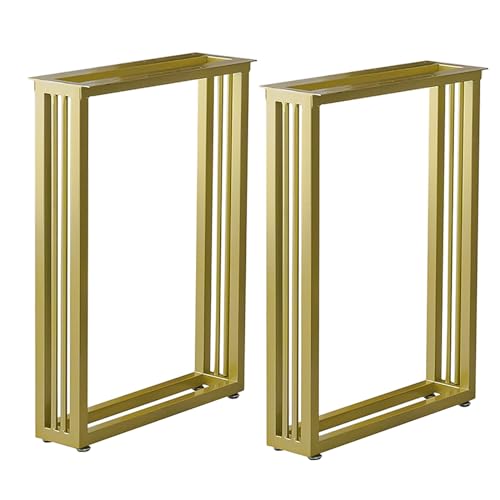 Eisen Metall Tischbeine 2er Set, Moderne Büroschreibtischbeine, Heavy Duty Industrial Design, Tischbein mit verstellbaren Füßen, DIY Möbelbeine für Kaffee Esstisch, Bank Hocker, Schrank, Sch Eisen Metall Tischbeine 2er Set, Moderne Büroschreibtischbeine, Heavy Duty Industrial Design, Tischbein mit verstellbaren Füßen, DIY Möbelbeine für Kaffee Esstisch, Bank Hocker, Schrank, Sch von Generic