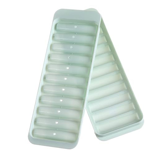 Eisschale Eismacher Slim Ice Tablett - Eiswürfel -Eiswürfel -Form | Silikon -Kunststoff -es -Tech -Tablett | Eisbalkenformablett | Saft, Cocktails, Kaffee | Kaltes Getränke -Werkzeug Für Sommer -Eisg von Generic