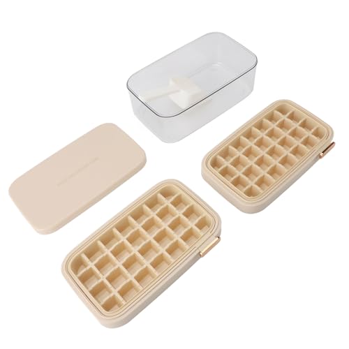 Eiswürfelbehälter, Selbstgemacht, Doppelschichtig, Flip-Design für Liebhaber Kalter Getränke, Lebensmittelechte Eisform für Kühlschrank, 2er-Pack Eisform-Box, Eiswürfelbehälter, Selbstgemacht, Doppelschichtig, Flip-Design für Liebhaber Kalter Getränke, Lebensmittelechte Eisform für Kühlschrank, 2er-Pack Eisform-Box, von Generic