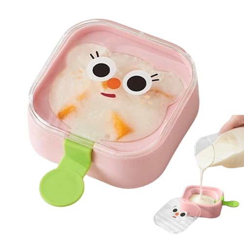 Eiswürfelform – hausgemachtes Tablett, wiederverwendbare gefrorene Sahneform mit Deckel, leicht zu lösende Form | Dessert-Maker für Obst-Snacks, kommerzielle Verwendung u Eiswürfelform – hausgemachtes Tablett, wiederverwendbare gefrorene Sahneform mit Deckel, leicht zu lösende Form | Dessert-Maker für Obst-Snacks, kommerzielle Verwendung u von Generic