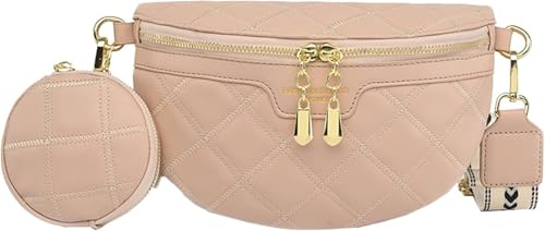 Eiyiuer Kleine Crossbody Sling Bag, Echtleder Fay Packs Geldbörsen Brusttasche Für Frauen, Mehrzweck Cross Body Phone Umhängetaschen Fit Damen, Khaki Eiyiuer Kleine Crossbody Sling Bag, Echtleder Fay Packs Geldbörsen Brusttasche Für Frauen, Mehrzweck Cross Body Phone Umhängetaschen Fit Damen, Khaki von Generic