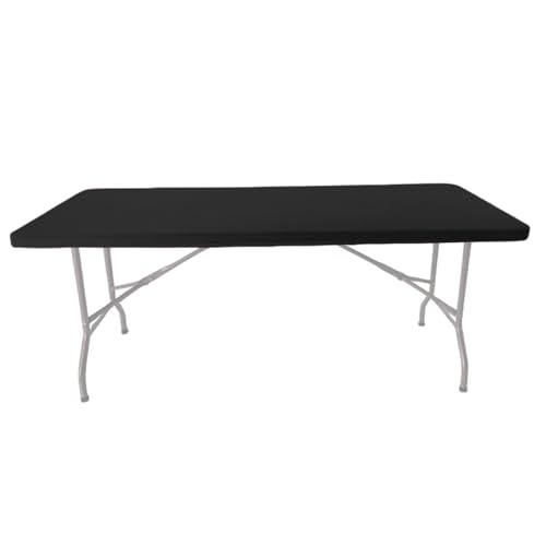 Elastische Tischdecken für rechteckige Tische, Klapptischabdeckung, elastische Picknickdecke mit 6 Füßen, ausziehbar und wasserdicht, für Camping, Partys im Freien Elastische Tischdecken für rechteckige Tische, Klapptischabdeckung, elastische Picknickdecke mit 6 Füßen, ausziehbar und wasserdicht, für Camping, Partys im Freien von Generic