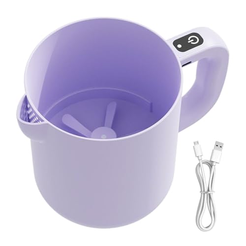 Elektrischer Mixer - Tragbarer Küchenfluchs, Multifunktionsmixer | 1L Waschmaschine Eiermischer Mit Integrierter Schüssel, Kompaktes Gebäckgerät Für Crème Clean Clean Cleaning Cooking Home von Generic