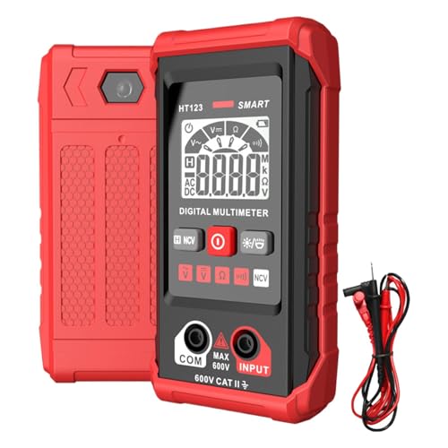 Elektrischer Multimeter-Tester,Digitaler Multimeter-Tester, Automatischer Bereich 2000 Zählungen Multimetertester Digitaler Spannungsprüfer, Intelligenter tragbarer AC-Voltmeter Intelligenter Elektrischer Multimeter-Tester,Digitaler Multimeter-Tester, Automatischer Bereich 2000 Zählungen Multimetertester Digitaler Spannungsprüfer, Intelligenter tragbarer AC-Voltmeter Intelligenter von Generic