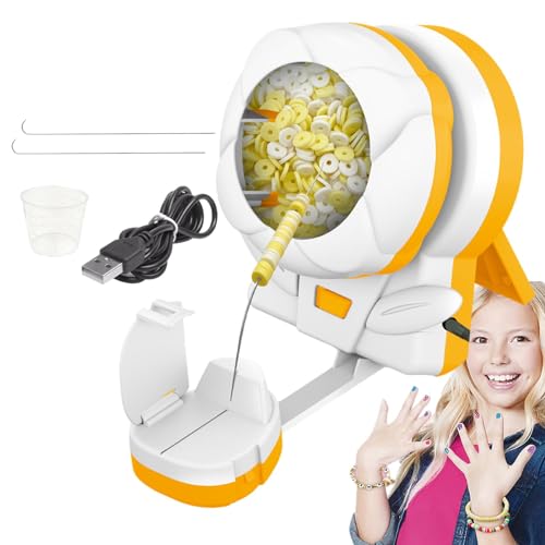 Elektrischer Perlenspinner - USB wiederaufladbarer Perlenspinner |. Tonperlen-Spinner für Schmuckherstellung, elektrischer Perlenspinner mit 3 Nadeln, Perlen-Spinner El Elektrischer Perlenspinner - USB wiederaufladbarer Perlenspinner |. Tonperlen-Spinner für Schmuckherstellung, elektrischer Perlenspinner mit 3 Nadeln, Perlen-Spinner El von Generic