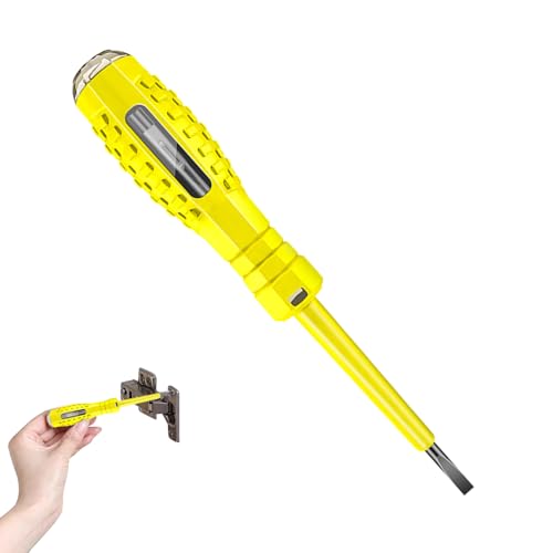 Elektrischer Teststift, elektrischer Teststift – präziser Spannungsprüfer Schraubendreher | Multifunktionaler magnetischer Schraubendreher-Tester, 2-in-1 Spannungsprüfer-Stift Elektrischer Teststift, elektrischer Teststift – präziser Spannungsprüfer Schraubendreher | Multifunktionaler magnetischer Schraubendreher-Tester, 2-in-1 Spannungsprüfer-Stift von Generic