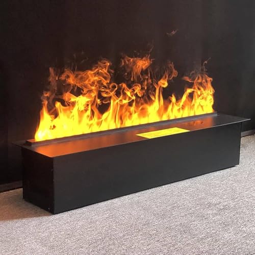 Elektrokamin mit Luftbefeuchter · 3D Wasserdampf Flamme mit 7 Farben · Fernbedienung & Timer · Automatische Wasserbefüllung · Für Wohnzimmer und Schlafzimmer(70cm/27.5in) von Generic