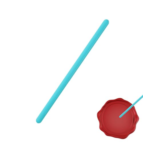 Epoxid-Silikonstäbchen für Gläser – Flexible Rührer aus Silikon zum Mischen von Epoxidharz | Silikonspatel zum Mischen von Harz und Farbe, Mischstab für Epo-Harz von Generic