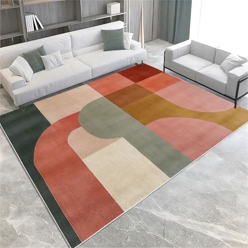 Erdige Farbe Teppiche 80 x 150 cm geometrische unregelmäßige Formen Teppich Wohnzimmer Schlafzimmer Kurzflor Weich Anti Rutsch Teppiche für Esszimmer Badezimmer Küche Flur Läufer Erdige Farbe Teppiche 80 x 150 cm geometrische unregelmäßige Formen Teppich Wohnzimmer Schlafzimmer Kurzflor Weich Anti Rutsch Teppiche für Esszimmer Badezimmer Küche Flur Läufer von Generic