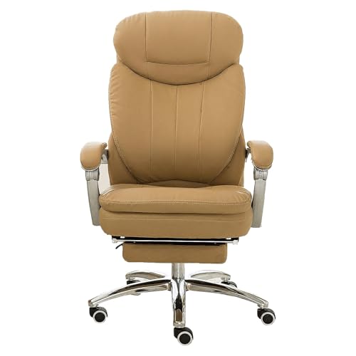 Ergonomic Office Chair Work Boss Deck Swivel Desk Executive Commercial Swivel Modern High Back Tall Pu Leather Comfort von Generic