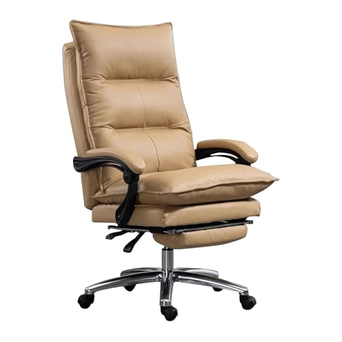 Ergonomic Office Chair Work Desk Comfortable High Back Swivel Task Leather with Retractable Footrest Fully Reclining Task Comfort Ergonomic Office Chair Work Desk Comfortable High Back Swivel Task Leather with Retractable Footrest Fully Reclining Task Comfort von Generic