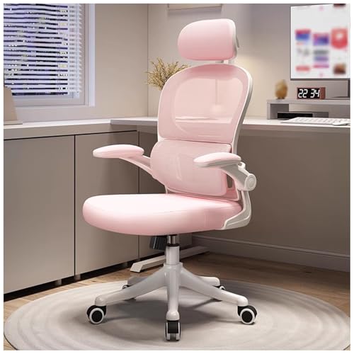 Ergonomischer Bürostuhl, robuster Executive-Bürostuhl mit adaptiver Lendenwirbelstütze und Kopfstütze, atmungsaktiver drehbarer Netz-Schreibtischstuhl mit hochklappbarer Armlehne Ergonomischer Bürostuhl, robuster Executive-Bürostuhl mit adaptiver Lendenwirbelstütze und Kopfstütze, atmungsaktiver drehbarer Netz-Schreibtischstuhl mit hochklappbarer Armlehne von Generic