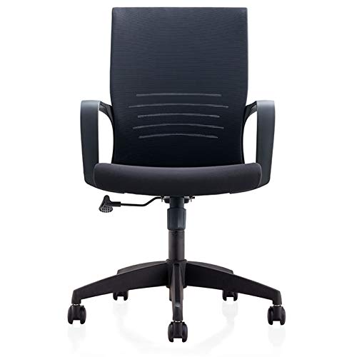 Ergonomischer Bürostuhl Bürostuhl mit Armlehnen und Rückenstütze, atmungsaktivem Mesh-Design und gepolstertem Sitzkissen, höhenverstellbar Ergonomischer Bürostuhl Bürostuhl mit Armlehnen und Rückenstütze, atmungsaktivem Mesh-Design und gepolstertem Sitzkissen, höhenverstellbar von Generic
