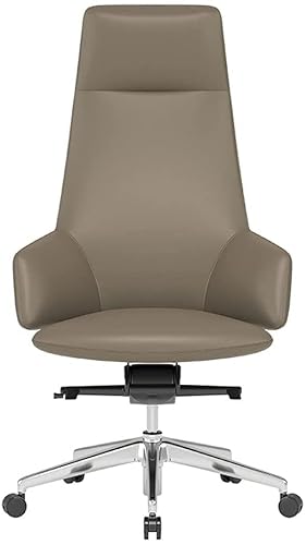 Ergonomischer Bürostuhl Eleganter Schreibtischstuhl aus Leder, bequemer atmungsaktiver ergonomischer Computerstuhl für sitzende Arbeit, einfache Montage Executive Drehstuhl - Design Ergonomischer Bürostuhl Eleganter Schreibtischstuhl aus Leder, bequemer atmungsaktiver ergonomischer Computerstuhl für sitzende Arbeit, einfache Montage Executive Drehstuhl - Design von Generic