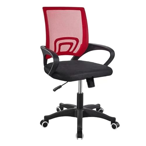 Ergonomischer Bürostuhl Home Office Schreibtischstuhl, Bürostuhl Atmungsaktives Mesh Home Office Schreibtischstühle S-förmige Rückenlehne Büroschreibtisch Stuhllast von 150 kg Schreibtisch E von Generic