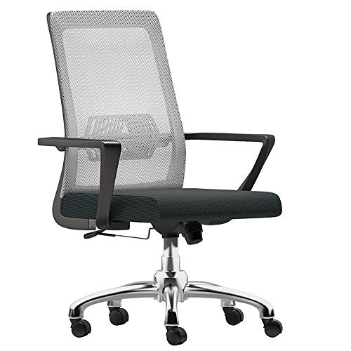 Ergonomischer Bürostuhl Home Office Schreibtischstuhl, Sessel Bürostuhl Multifunktionslift Drehstuhl Moderne Einfachheit Ergonomisches Design Atmungsaktiver Netzsessel Traggewicht 150Kg Mehr von Generic