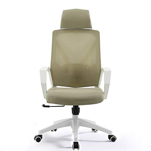 Ergonomischer Bürostuhl Home Rolling Swivel Gaming Chair Höhenverstellbarer Netzstuhl mit hoher Rückenlehne und Kopfstütze und atmungsaktivem hautfreundlichem Mesh Ergonomischer Computer-PC- Ergonomischer Bürostuhl Home Rolling Swivel Gaming Chair Höhenverstellbarer Netzstuhl mit hoher Rückenlehne und Kopfstütze und atmungsaktivem hautfreundlichem Mesh Ergonomischer Computer-PC- von Generic