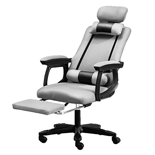 Ergonomischer Bürostuhl Home Verstellbarer drehbarer Videospielstuhl mit hoher Rückenlehne Computerstuhl mit Kopfstütze und atmungsaktivem, hautfreundlichem, höhenverstellbarem Netzsitz Ergonomischer Bürostuhl Home Verstellbarer drehbarer Videospielstuhl mit hoher Rückenlehne Computerstuhl mit Kopfstütze und atmungsaktivem, hautfreundlichem, höhenverstellbarem Netzsitz von Generic