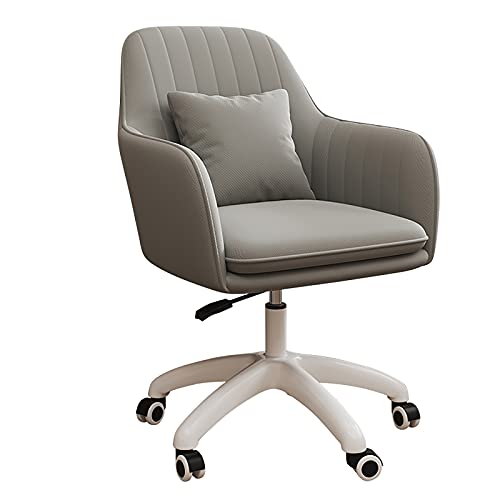 Ergonomischer Bürostuhl Samt Computerstuhl, höhenverstellbarer Home Office Gaming Stuhl mit getufteter Polsterung, weicher bequemer Sessel, ergonomisches Design, drehbarer Arbeitsstuhl für C von Generic