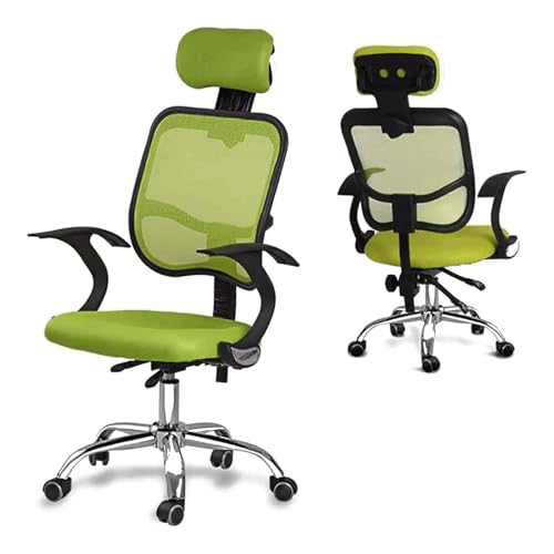 Ergonomischer Bürostuhl Schreibtisch Atmungsaktives Mesh Executive Verstellbar Drehbar Einfach zu installierender Computer Arbeitskomfort von Generic