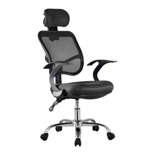 Ergonomischer Bürostuhl Schreibtisch Atmungsaktives Mesh Executive Verstellbar Drehbar Einfach zu installierender Computer Arbeitskomfort Ergonomischer Bürostuhl Schreibtisch Atmungsaktives Mesh Executive Verstellbar Drehbar Einfach zu installierender Computer Arbeitskomfort von Generic