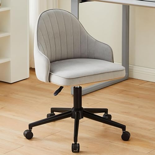 Ergonomischer Bürostuhl Task S Samt mit Rädern Schreibtisch S Verstellbarer Drehtisch mit hoher Rückenlehne von Generic