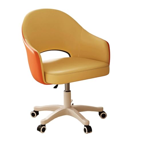 Ergonomischer Bürostuhl Task S Schreibtisch aus PU-Leder S mit Armlehne und drehbarem Schreibtisch mit Verstellbarer mittlerer Rückenlehne Ergonomischer Bürostuhl Task S Schreibtisch aus PU-Leder S mit Armlehne und drehbarem Schreibtisch mit Verstellbarer mittlerer Rückenlehne von Generic