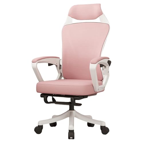 Ergonomischer Bürostuhl Work Swivel Mesh Computer mit hoher Rückenlehne Höhenverstellbarer Schreibtisch Neigung 150 ° Aufgabe mit Rädern und Fußstütze Komfort Ergonomischer Bürostuhl Work Swivel Mesh Computer mit hoher Rückenlehne Höhenverstellbarer Schreibtisch Neigung 150 ° Aufgabe mit Rädern und Fußstütze Komfort von Generic