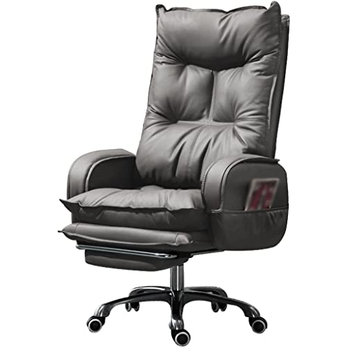 Ergonomischer Bürostuhl für Führungskräfte mit seitlicher Ablage, Verstellbarer Neigung, bequemer Schreibtischstuhl für Zuhause für maximale Unterstützung und Stil von Generic