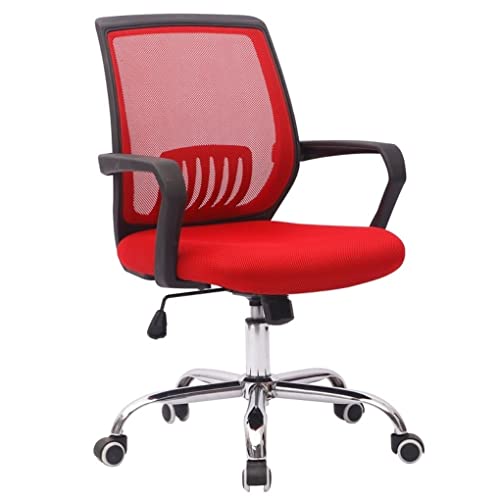 Ergonomischer Bürostuhl mit Höhenverstellung, Senior-Lordosenstütze, Netz-Computer-Gaming-Stuhl – moderner Senior-Executive-Drehschreibtischstuhl für Männer und Frauen, Home-Office-Stuhl Stabilize von Generic