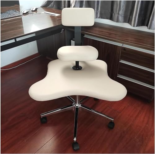 Ergonomischer Kniestuhl mit gekreuzten Beinen Büro-Meditationshocker zum Sitzen Verstellbarer Kinderschreibtisch für Erwachsene ADHS Büro im Schneidersitz mit Lendenwirbelstütze von Generic