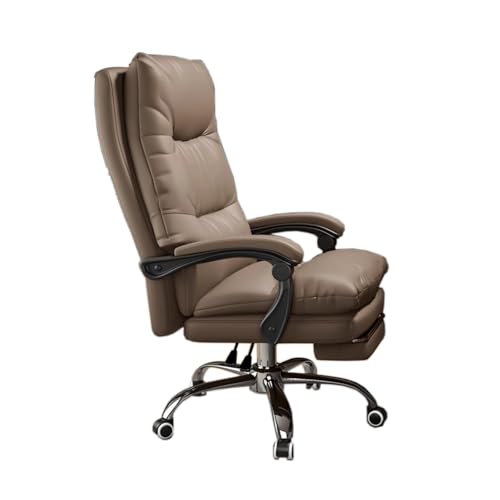 Ergonomischer Schreibtischstuhl für Bürotisch Schreibstudie Verstellbare Länge Fußstütze Abnehmbare Kopfstütze Executive Work Chair Ergonomischer Schreibtischstuhl für Bürotisch Schreibstudie Verstellbare Länge Fußstütze Abnehmbare Kopfstütze Executive Work Chair von Generic